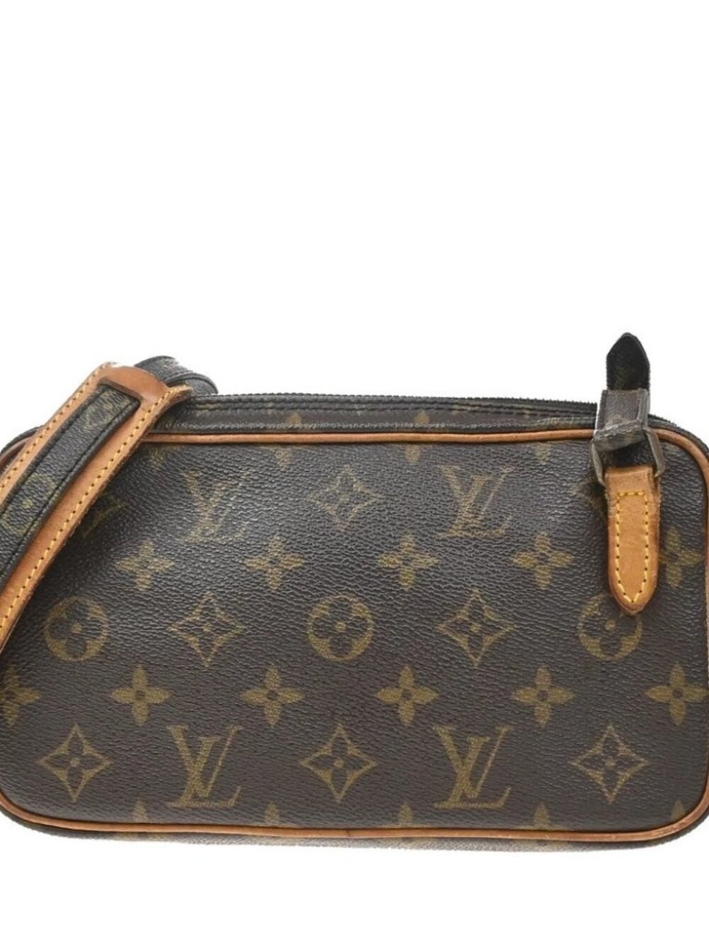 LOUIS VUITTON Marly Bandouliere Shoulder Bag Monogram Leather BN M51828 80KP685